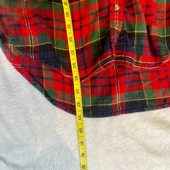American Eagle, Boyfriend-Fit Plaid Button Down, Size S - Picture 11 of 12